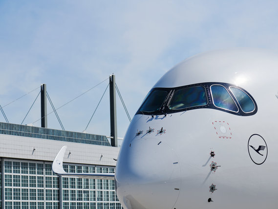 Die A350 kommt nach Frankfurt