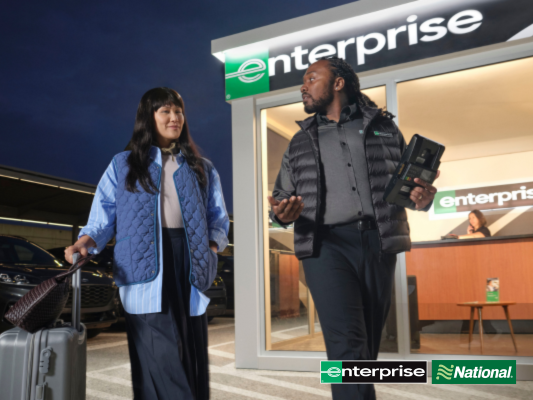 Wo immer Sie sind, Enterprise ist auch da.