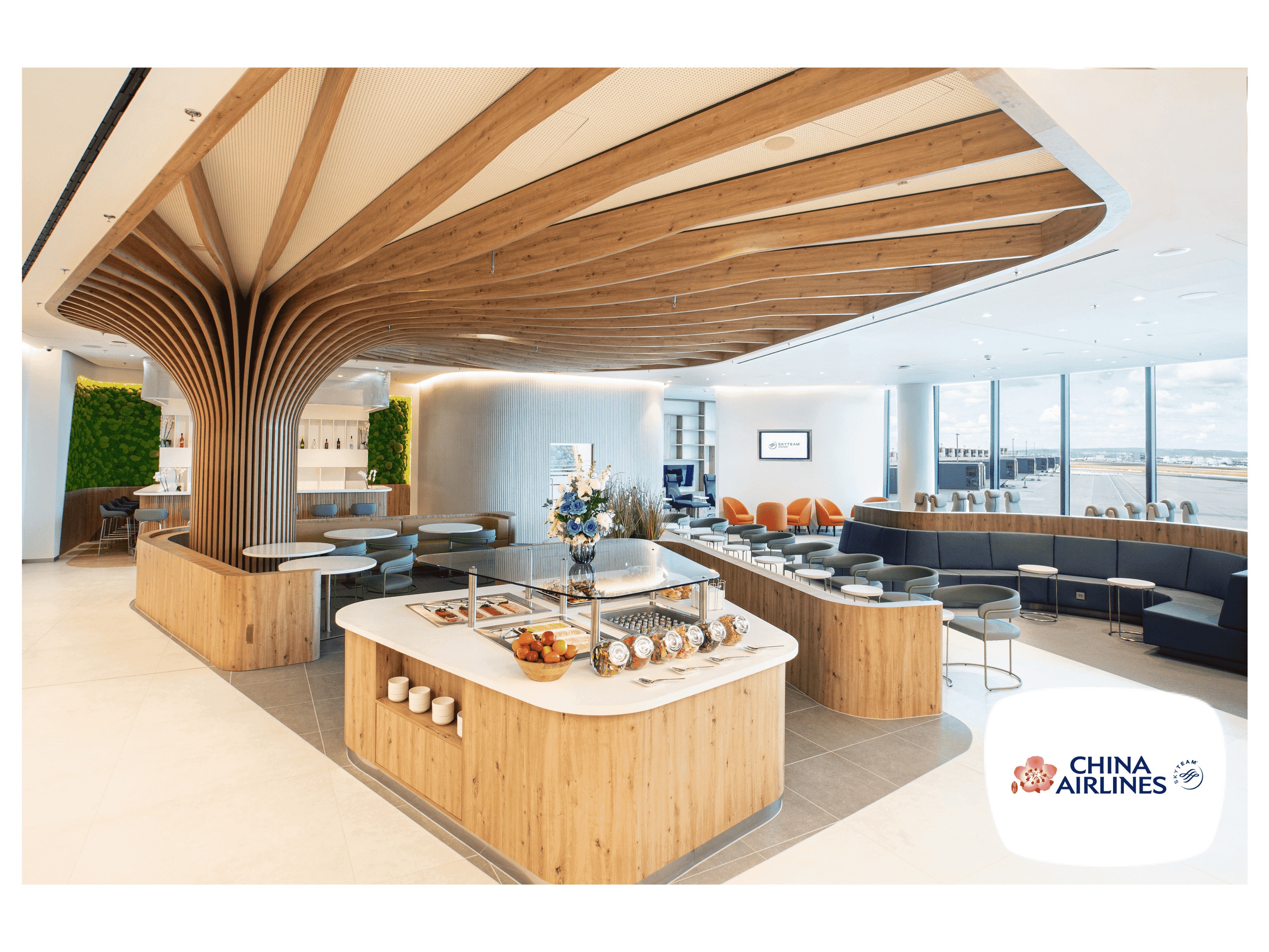 Entspannt ab Frankfurt: China Airlines am Terminal 3